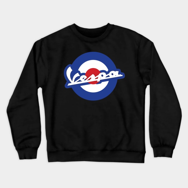 Vespa mod Crewneck Sweatshirt by robinlund